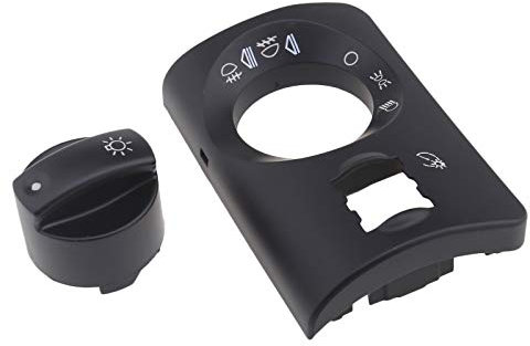 D2D Scheinwerfer Schalterabdeckung Reparatur für 4B1941531E - Schwarz, Drucktaste, Manuell, Normalerweise Offen