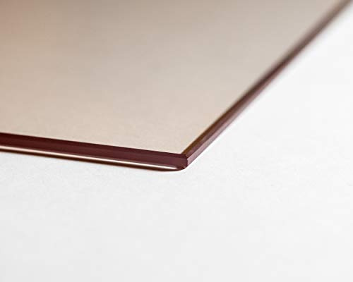 Ceramic glass for stove LA NORDICA EXTRAFLAME RAFFAELLA IDRO/HYDRO 2.0 (44.2 cm x 28.2 cm) thickness 4 mm