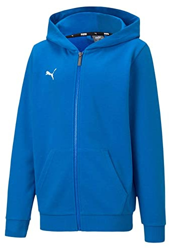 PUMA Jungen teamGOAL 23 Casuals Hooded Jacket Jr Trainingsjacke, Electric Blue Lemonade, 140