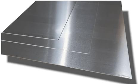 1mm x 1000mm x 1000mm Aluminium Blech Platten Zuschnitt von Stahlog