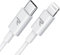 RAMPOW USB C auf Lightning Kabel 2M, USB C Lightning Kabel [MFi-Zertifiziert und PD-Schnellaufladung], Lightning Ladekabel Kompatibel mit iPhone 14/13/Pro Max/12/11/8/7/6-2M Weiß