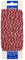 LOOLIPO - FICELLE BICOLORE EN COTON - ROUGE & BLANC - ø 1,1 mm - 50 m - Mercerie créative - Pelotes & fils - Loisir créatif - Activité manuelle - L799075
