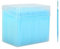 1100pcs Doppelkopf Zahnstocher, runde Zähnereinigen Zahnseide Pick Dental Floss Runde Zahnstocher Stick mit Aufbewahrungsbox für Mundpflege (blau)