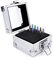 FERCAISH Nail Drill Bit Holder, 25 Holes Nail Salon Organizers Manicure Tools Nail Polishing Heads Storage Box for Nail Drill Bit, Portable and Nail Drill Bit Case
