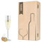 GRAVURZEILE Leonardo Flûte à champagne élégante avec nom et boîte en bois – Flûte à champagne personnalisée comme cadeau pour homme et femme