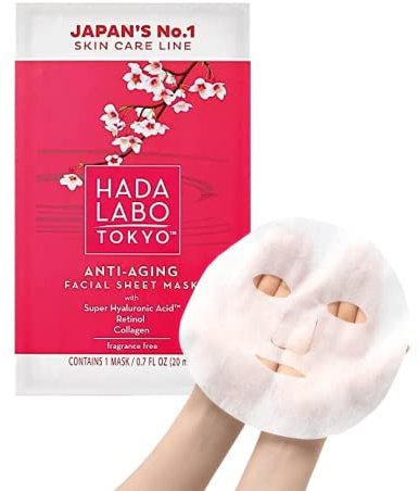 Hada Labo Tokyo Red Anti-Aging Sheet Mask in sachet