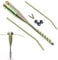 Heavy-Duty Ground Spike for Rotary Washing Line, Parasol Base & Flag Poles – Rust-Resistant Metal 55mm Screw-In Anchor with Handles & Adjustable Grips for Garden, Patio, Outdoor Use 𝗘𝗣𝗜𝗦𝗘𝗡𝗧