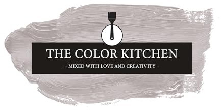 THE COLOR KITCHEN helle Wandfarbe - Malerfarbe für Wohnzimmer und Schlafzimmer - matte Innenfarbe in Grau - 5l Deckfarbe in TCK2000