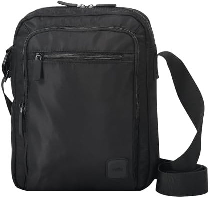 TOTTO Unisex Umhängetasche für Herren, Schwarz-Bayonne