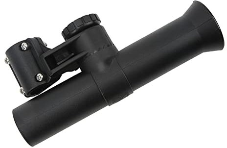 Angelrutenhalter für Fischerboote, 5,1 cm Port, Angelrutenhalter, 360-Grad-Drehung, Verstellbar, Boots-Angelrute-Klemme für Yacht