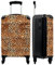 NoBoringSuitcases.com® Handgepäck, Hartschalenkoffer mit TSA Schloss, Trolley, Reisekoffer, Carry on, Rollkoffer, Klein oder Mittelgroß Orange
