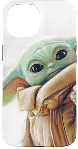 Star Wars The Mandalorian Grogu White Case for iPhone 15