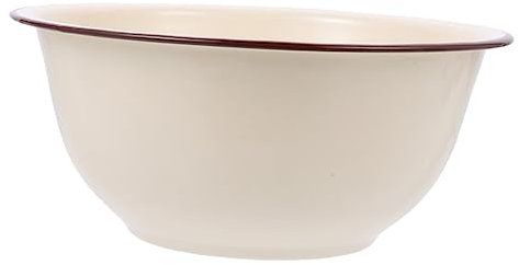 Zerodeko Cuencos para Fideos Ramen Cuenco Esmaltado de Estilo Vintage Cuenco para Mezclar para Ensaladas Y Frutas