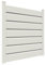 KIT EXTENSION CLOTURE PVC BLANC Long. 1M50 Haut. 1M30 - idéale pour jardin, balcon et terrasse - coupe-vent - brise vue occultant - Qualité supérieure - Délimitation du jardin.
