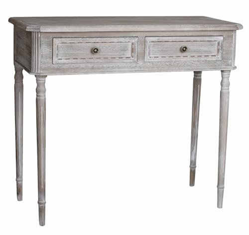 Antik Konsole Tischkonsole Holztisch Konsolentisch Wandtisch Landhausstil 89cm hmb417 Palazzo Exklusiv