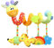 Spirale Kinderwagen Spielzeug für Babys 0-6 Monate, Kinderwagen / Autositz / Krippe Spielzeug für Babys 0-3 Monate, Neugeborenes frühes Lernen hängende sensorische Spielzeug für Babys 0-12 Monate Jung