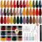 Aokitec Dip Powder Nail Kit, 2024 Autumn Series Colours Nail Dipping Powder Kit 36 PCS with Dip Base Activator Top Coat Brush Saver Clear Build Powder for French Nails Home DIY Beauty Gift Set
