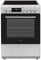 VESTEL FSO 900226 Elektro-Standherd mit Glaskeramik-Kochfeld, 60 cm, 69L Volumen, 9 Funktionen, Timer, Easy to Clean Enamel, Weiß (Edelstahl)
