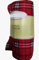 Corredocasa Plaid in Pile Extra Morbido e Soffice con Elegante Trama Scozzese - Leggero e Confortevole - Coperta Perfetta per Divano, Letto (Rosso, Una piazza e mezzo 160x210)