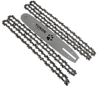 4 x Sägekette + 30cm Schwert kompatibel mit Dolmar PS33 PS 33 PS-33 PS34 PS-34