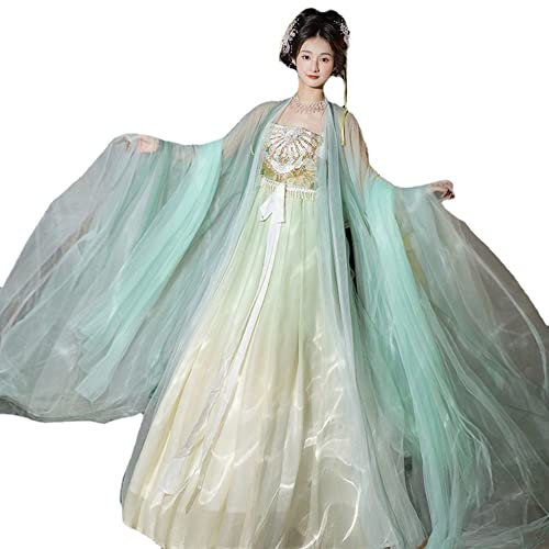 RPXHZLKTM hanfu Robe Hanfu for femmes, ensemble traditionnel chinois ancien, Costume féminin