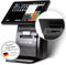 Olympia T210 Kasse für Gastronomie & Handel | Elektronisches Kassensystem mit Touchdisplay | 10 Zoll Touchscreen Monitor | Registrierkasse TSE | Thermodrucker & LCD-Anzeige | Bondrucker (T210)