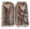 Momolaa Faux Fur Leg Warmers for Women Girls Clearance Furry Leg Warmers Long Boot Cuffs Cover/Boot Sleeves Winter Leggings Boot Toppers Boot Covers Fluffies Cuffs #1_Brown XL