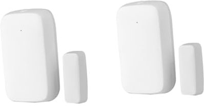 Homoyoyo 2sets Intelligent Wireless Door Sensor App Magnetic Door Sensor for Home Security and Protection