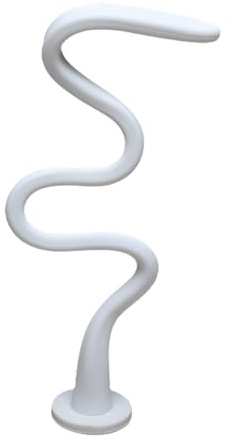 Waschmaschinentürstopper - Verstellbarer Halter für Waschmaschinen Türen - Türstütze beim Beladen | Öffnungshilfe für Frontlader | Flexible Silikon-Aluminium-Klammer, Starker Magnetverschluss