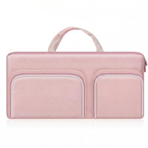 Tanmqin Case Harte reiseschutzhülle Etui Tasche für für Logitech MK270/MK540/MK295/MK786/MX Keys Tastatur (Nur Tasche, Enthält Keine Tastatur) (Pink)