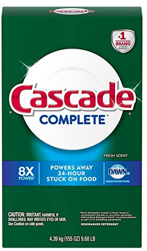Cascade Complet Poudre Lessive Lave Vaisselle Parfum Fraîche 155oz