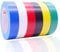 Maveek Isolierband Farbig Set, 6 Rollen 17 mm x 9m Farbiges Isolierband Wasserdicht Schwer Entflammbar PVC Elektrisch klebeband für Kabel Isolierung und Reparaturen
