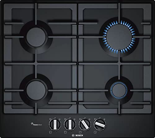 Bosch Series 6 60cm 4 Burner Gas Hob - Black