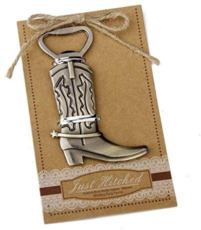 Cowboy Boat Bottle Openers with Exquisite Packaging, 12 Pcs Boat Bottle Opener Beer Accessories Metal Stainless Steel Bottle Openers,Best Groomsman Gift