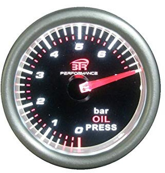 Oil pressure gauge Ø52mm 12v