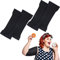 2 Paare Arm Shaper für Frauen in Übergrößen, Oberarm Ärmel Schlanker Armwickel Schlanker Arm Kompression Hülse für Schlaffe Arme Tonform (Schwarz)