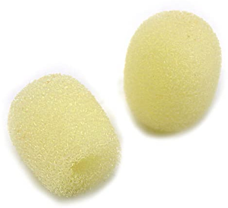 Fielect Sourcingmap Lot de 5 protections en mousse pour casque et micro 14,5 x 14,5 mm