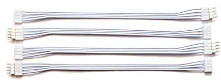 Litcessory Extension Cable for LIFX Z Lightstrips (150mm, 4 Pack, White)