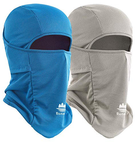 Sturmhaube Atmungsaktiv UV Schutz Balaclava Multifunktionstuch Gesichtsmaske Schlauchschal für Motorrad Fahren Laufen Wandern