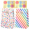 Geschenktüten Kindergeburtstag 24 Stück Papiertüten Bunte Papier Tüte Süßigkeiten Mitgebsel Candy Goodie Tüten Geschenktüte Kinder zum Verpacken von Party, Geschenken, Geburtstag, Hochzeit, Feiern