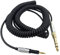 Janjunsi Kopfhörer Kabel Gespultes Audiokabel Kompatibel mit Audio-Technica ATH-M50X M40X M70X - Verlängerungs Schnur mit 6.35MM Adapter, 2.5MM auf 3.5MM Stecker