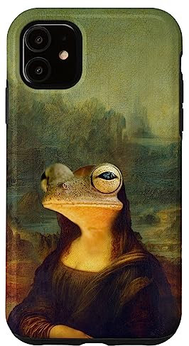 iPhone 11 Funny Frog Art Parody Graphic Case