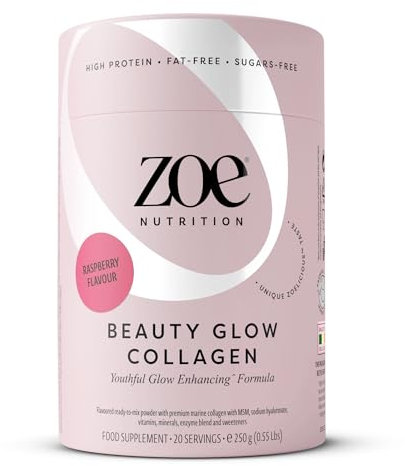 ZOE Nutrition Beauty Glow Collagen, Raspberry - 250g