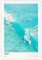 Bittiler Poster Blue Coastal Surf Up, trendiges Leben, Sommer, Strand, Multiplayer, Ozean, Urlaub, Wandkunst, schöne Wellen, Meereslandschaft, Drucke, Gemälde für Zuhause, Schlafzimmer, Wohnheim,