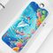 XIYUNTE Baby Bath Mat Non Slip Anti Mould, 100x40cm Extra Long Bathtub Mat Anti Slip Shower Mat with Suction Cups and Drain Holes, Cartoon Patterned for Kids, Machine Washable, Childfun