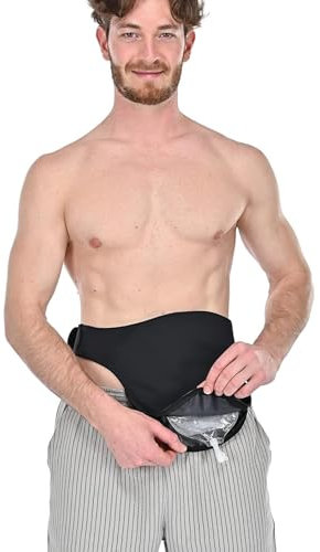 Housses de poche souples pour sac de colostomie, ceinture de couverture de sac d'ostomie imperméable, stomie lavable, urostomie, iléostomie, anti-fuite, masquage des odeurs pour hommes et femmes, cein