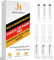 Fillable Touch Up Paint Pen Brush, 3 Pack User-Friendly Fillable Paint Pens, Multiple Applications Touch-Up Paints Brushes for Walls, Wood, Floor, Cabinets, Doors and Windows(6 Pcs Kit)