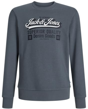 JACK & JONES Jjelogo Sweat Crew 2 Col Aw25 Noos Mni