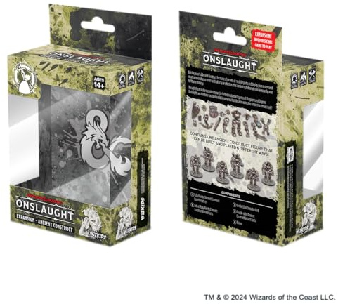 Dungeons & Dragons Onslaught: Expansion - Ancient Construct | DND | Miniature Figures | Pre-Painted