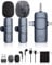 Mini Microphone for Iphone/Camera/Android/Pc/Ipad,Wireless Lavalier Microphone,Portable Mini Mic Small Tiny Usb Clip on Microphones Streaming Lav Lapel for Video Recording,Podcast,Tiktok,Youtube